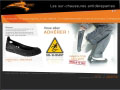 
Semelles antidérapantes sur chaussures