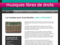 
Musique libre pour la production vido