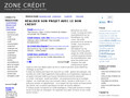 
Zone Crdit, site d'information sur les finances personelles.