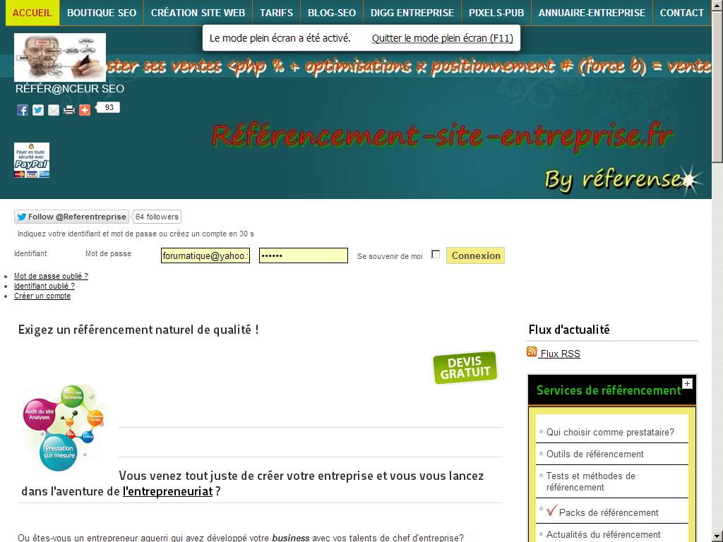 
Référencement des entreprises professionnelles