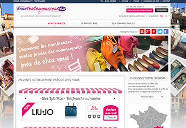 
AimeTesCommerces - La vente prive des commerces 