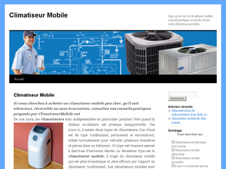 
Climatiseur Mobile