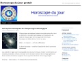 
Horoscope du jour gratuit