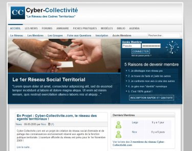 
Cyber-Collectivite.com, le Rseau Social des Fonctionnaires